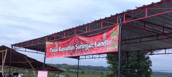 Semarak Pasar Ramadhan di Saringan Land Wonogiri