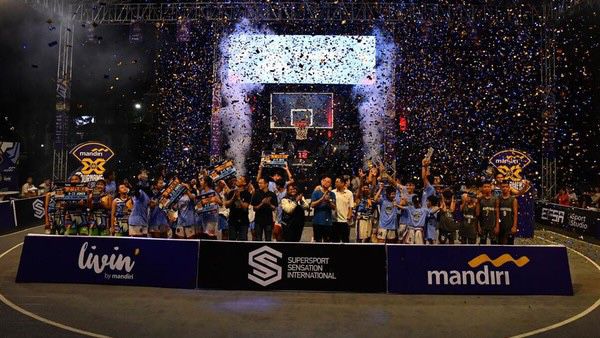 Pertandingan Basket Mandiri 3×3 Regional Sumatera Indonesia